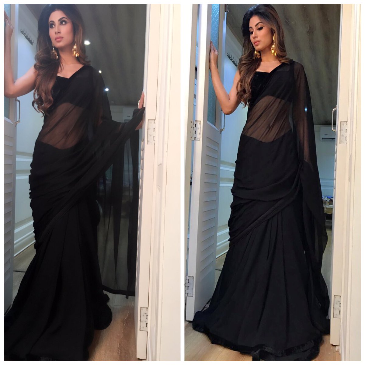 mouni roy saree in nagin