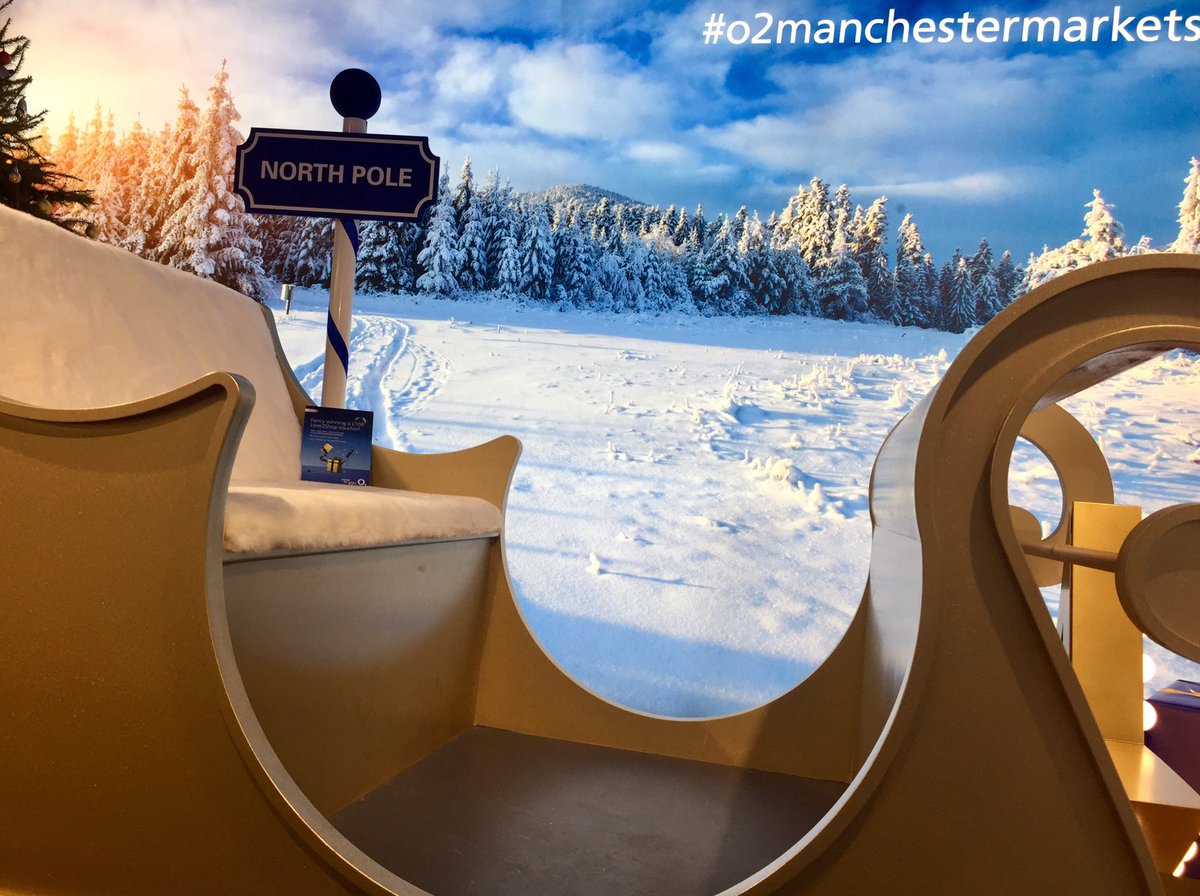 KenO2SuperGuru's tweet image. #o2manchestermarketst What is this sleigh missing?...You...Win a £100 gift card from our winter sleigh 😀🌲