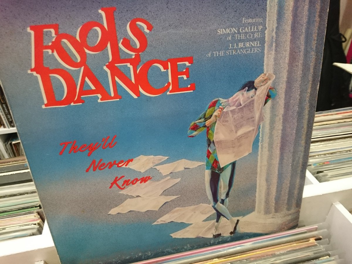 libdisks's tweet photo. FOOLS DANCE "They'll Never know"
MAXI SINGLE 12" SPAIN 1987 
Mint 10 €
#FoolsDance #vinyl #SimonGallup #GothRock #NewWave #TheCure https://t.co/kFSicqHNc5