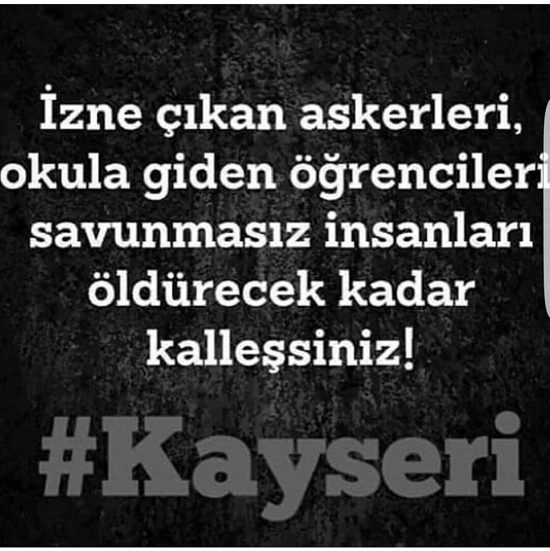 Yeter artık! #kayseri