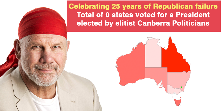 nickbarnesaus's tweet image. Has the @AusRepublic come up with a popular model yet or are they too busy playing pirates? #ausrepublic #auspol #25yearsoffailure