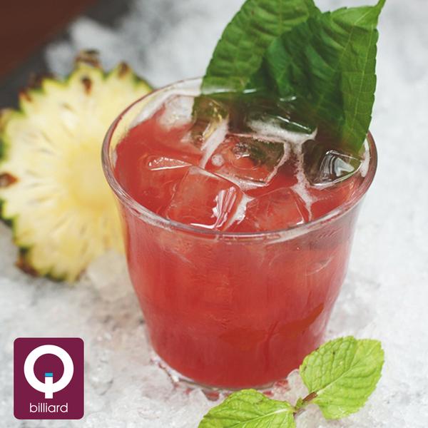 Try our amazing Signature Cocktail “From Ciamis With Love” and you’ll be amaze by it’s spark #QBilliardJkt