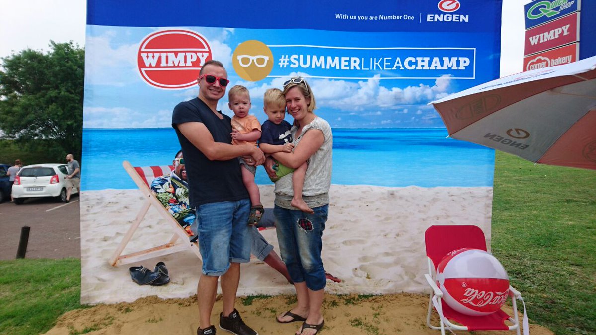 wimpy_sa's tweet photo. This is how you #SummerLikeAChamp #Engen1Stop https://t.co/Te8I0gcgf0