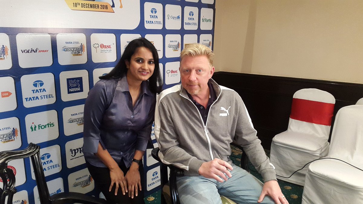prema_rajaram's tweet photo. Watch out for the exclusive with tennis legend Boris Becker @sanjeebmukhrjea @CNNnews18 https://t.co/PTuwCb5Mhm