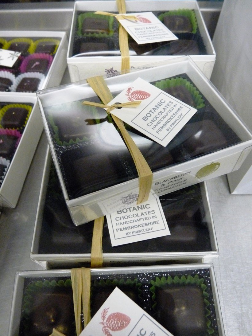 cathybotanic's tweet image. Getting through the last deliveries... #Pembrokeshire #localproduce #chocolate #botanic