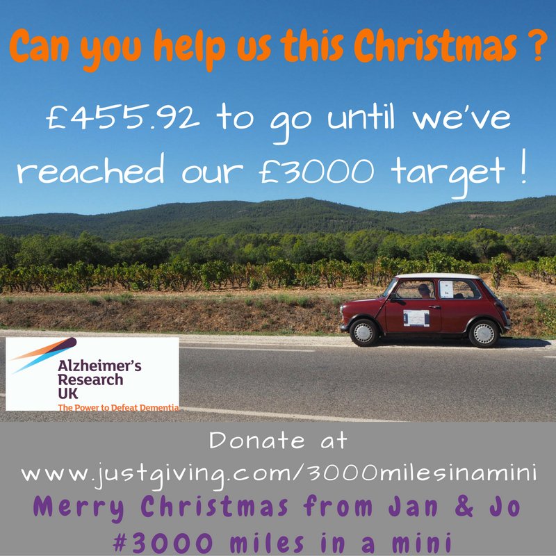 redmini3000's tweet image. We just need a few more pennies to reach our target. Can  you help us? #merrychristmas #MerryChristmasEveryone @ARUKnews #donate #Xmas