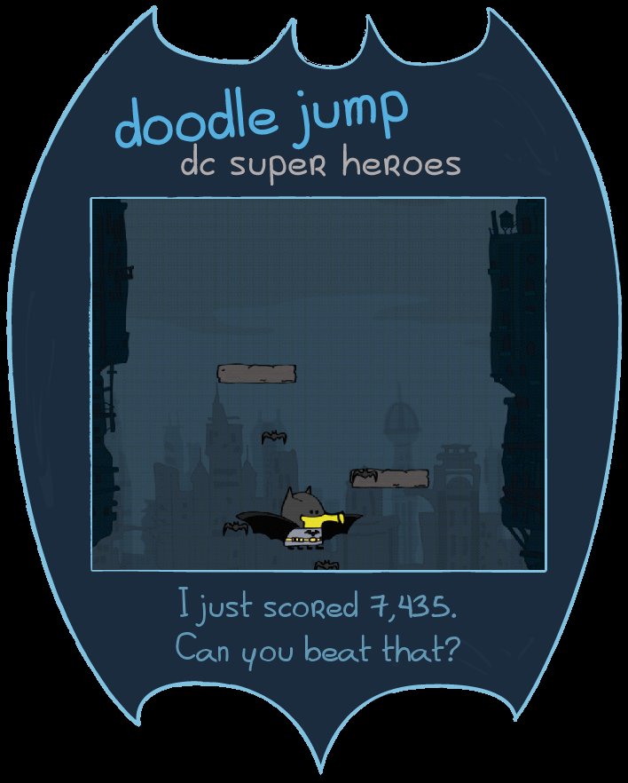 DOODLE JUMP DC SUPER HEROES (iPhone Gameplay Video) 