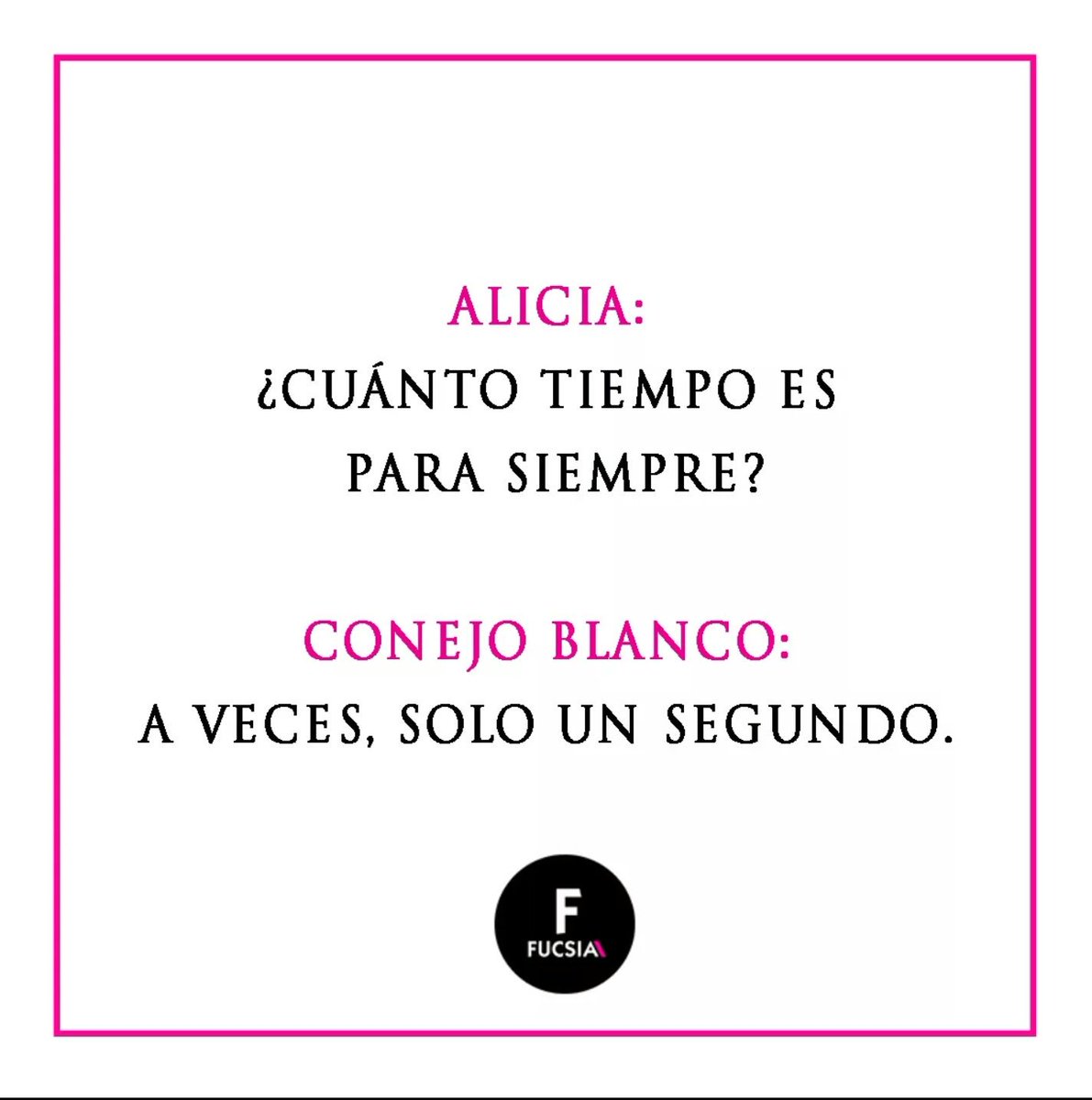 revistafucsia's tweet photo. Cada segundo cuenta. ¡Feliz fin de semana! https://t.co/X9zUVKyWa8
