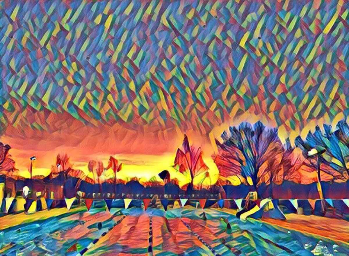 365 days a year of heated outdoor swimming. You can't beat it.