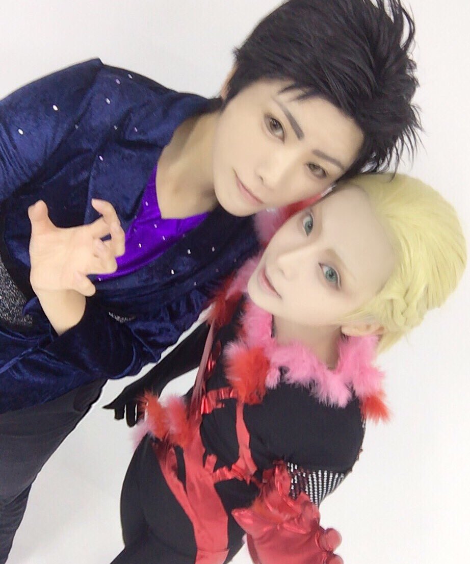 hissorioyasumi's tweet image. こる勇利あさえユリオでFS！フリーの衣装も出来て嬉しかった♡♡♡今日もカメラはだてさん！あとありすぴょがアシスタントで来てくれた贅沢かよありがとう…今日も最高に楽しかったよ♡