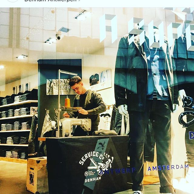 Antwerp service Co @denham_belgium ✂️💦 #denham #denhamthejeanmaker #jasondenham #thetruthisinthedetails