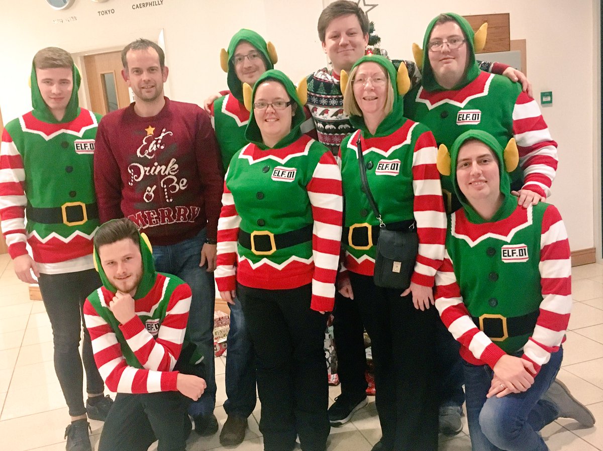 Proficient_Syst's tweet image. Well done to the team for pulling out all the stops yesterday for #ChristmasJumperDay
