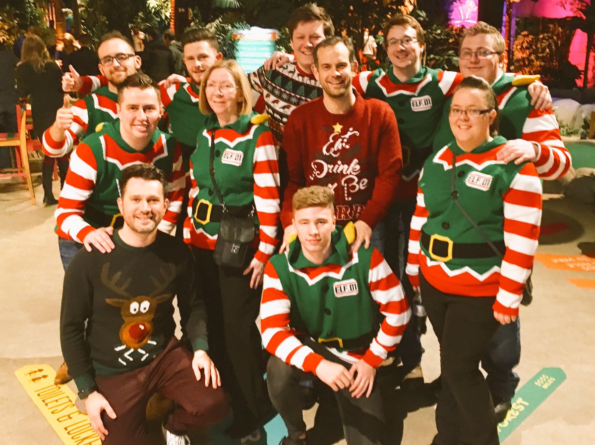 Proficient_Syst's tweet image. Well done to the team for pulling out all the stops yesterday for #ChristmasJumperDay