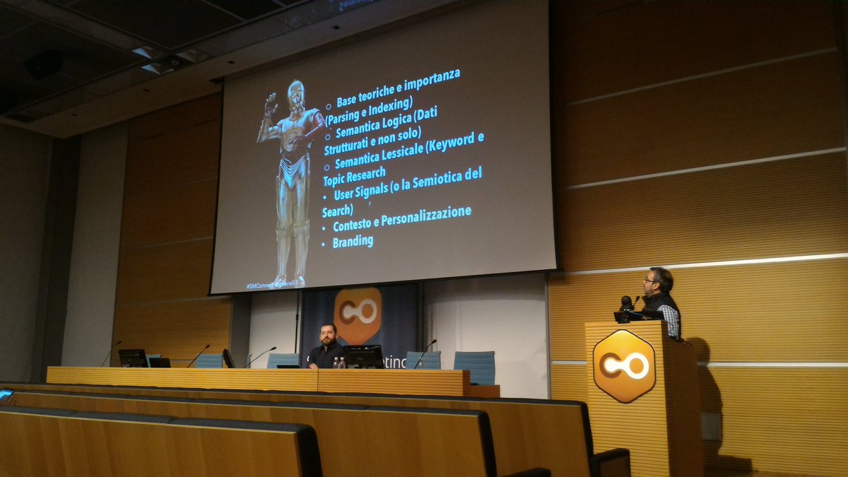 pistakkiomktg's tweet image. Gianluca Fiorelli is now talking about #WebSemantics @ Search Marketing Connect We must investigate the @Google Expanded Universe #SMCONNECT