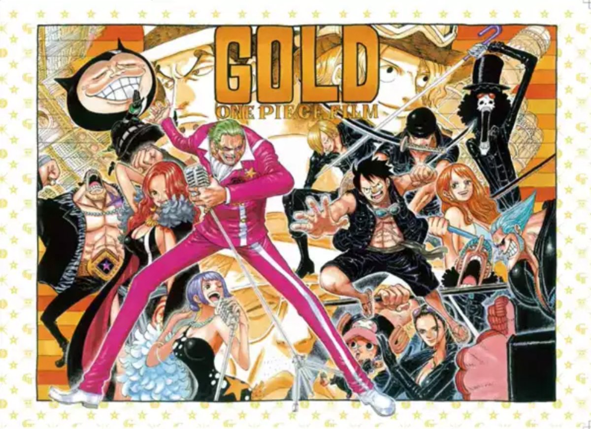 ひでw 明日jf2日目は One Piece Film Gold 黄金帝ギルド テゾーロ セクシーな月バカラ もこカリーナと3人組 きゅうとナミもgoldで 麦わら海賊団 フルメンバー と居るみたいだから 一味同士対決できるかもね ﾌｯﾌｯﾌｯ ジャンプフェスタ17