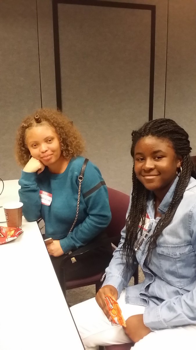 VolunteerBGCMIA's tweet photo. Shaniece, future animator. Harmoni, future MIT graduate.
#investinourgirls #code
#ATT #changeherpath @blackgirlscode #BGCMiaPath https://t.co/1tsyxQnAK2