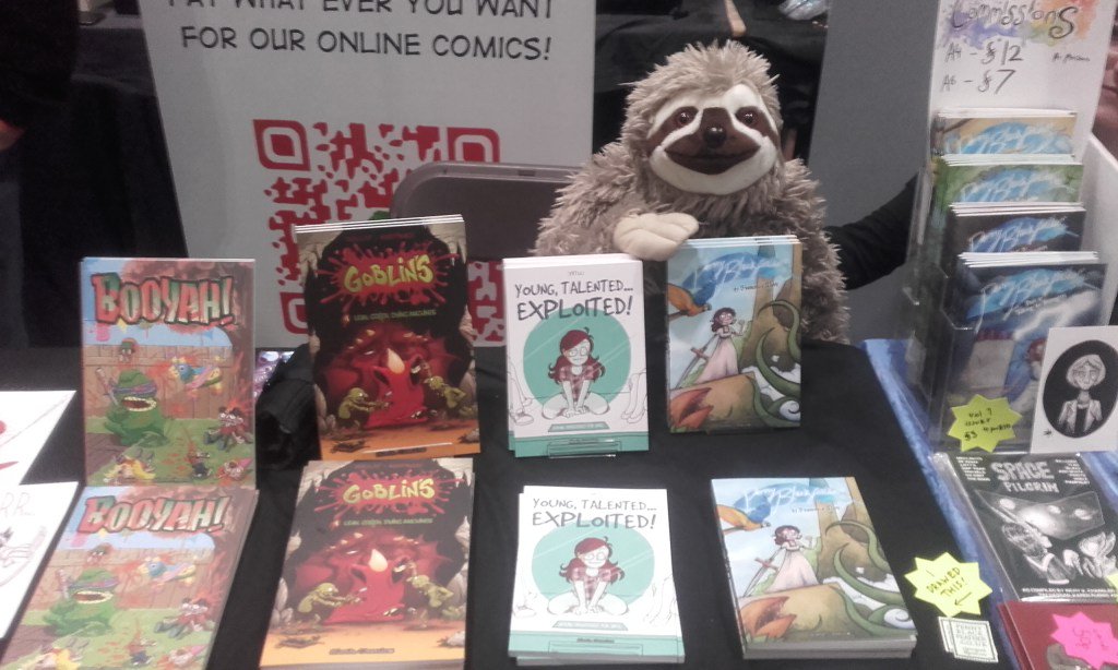 SlothComics's tweet photo. Getting into the comics scene. https://t.co/aOQ2LB4A4P https://t.co/YpF1bigleH