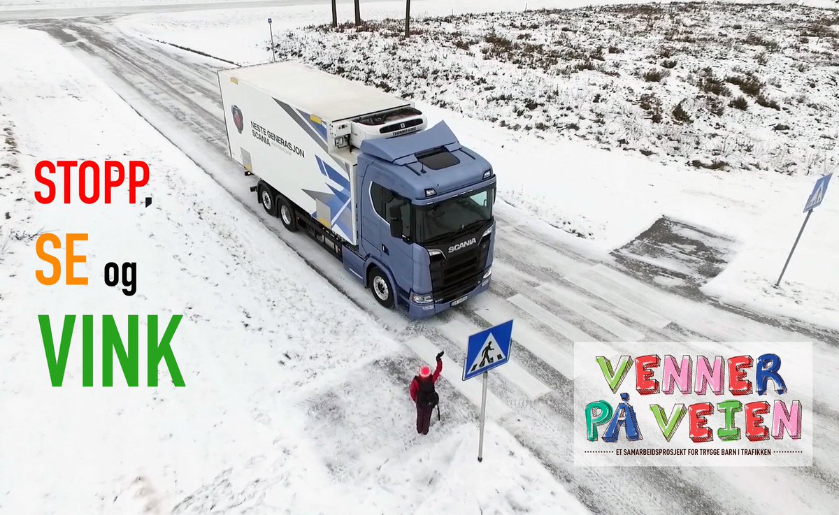 NLFs informasjonsvideo "Stopp, se og vink" tar av i sosiale medier. Har du sett den? bit.ly/2hcjgI1