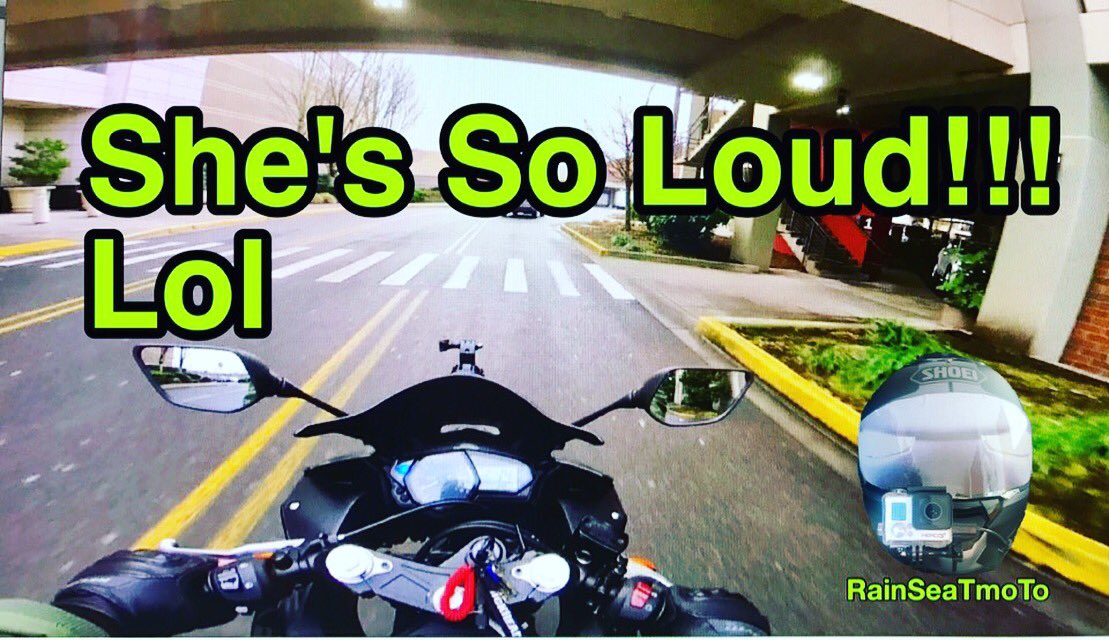 jjmseattle's tweet photo. My thoughts on my new "M4 street Slayer" Exhaust 🤘☔️ for the Yamaha R3. https://t.co/MimPwBIleE