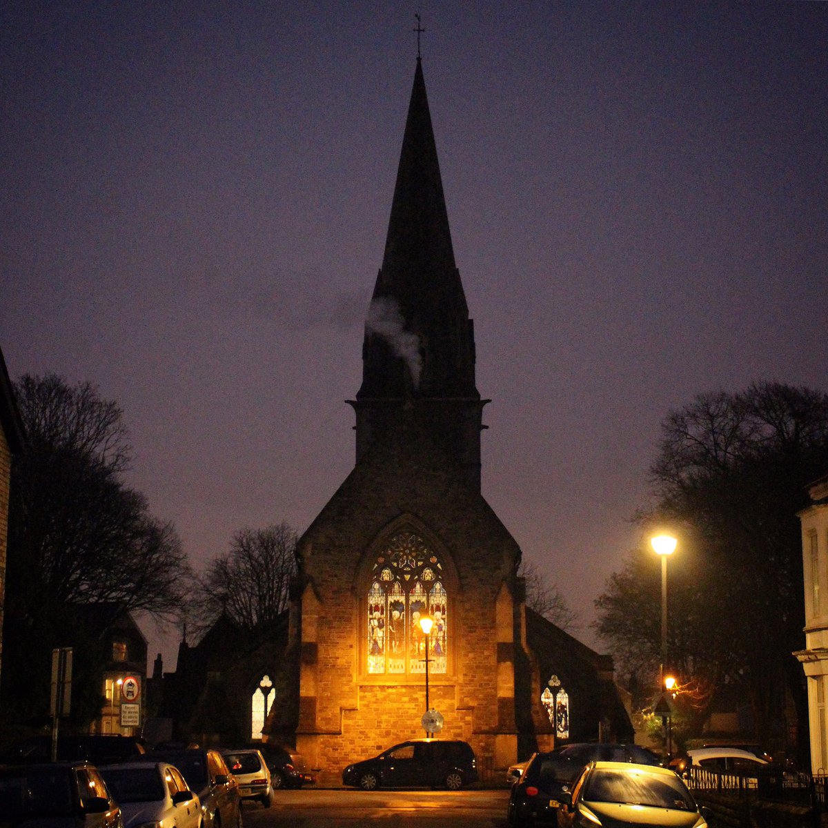 ILovesTheDiff's tweet photo. The Church of St John the Evangelist in Canton this afternoon. #diffatdusk https://t.co/Gflsw5Jogz