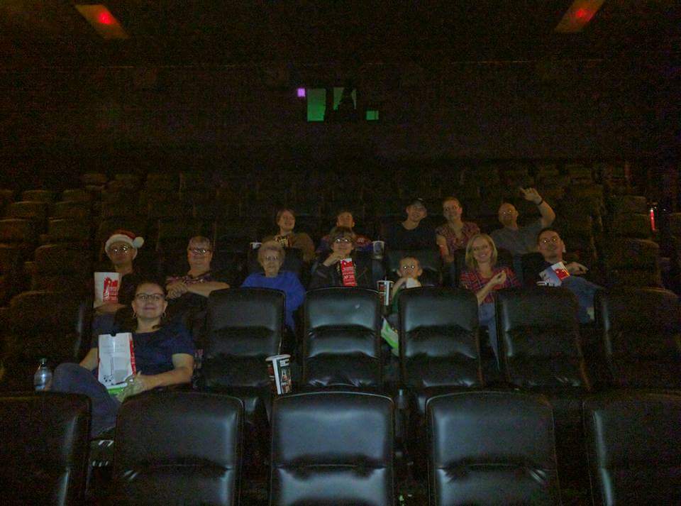 crawtim's tweet image. With #myfamily seeing #RogueOne Merry #Christmas