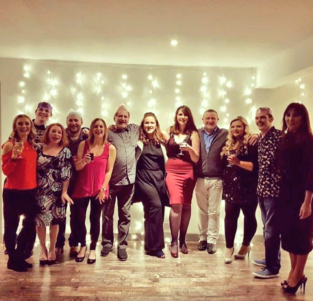 A fantastic Christmas night out last night with the team of @FergusEwingMSP 🍴🍸🎉
