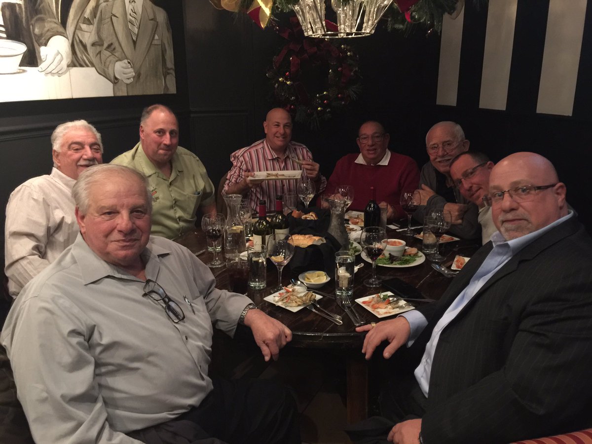 SaturdayEatClub's tweet photo. Some pictures from our 3rd Annual Feast of the Seven Fishes @KitConCafe - always molto Bene Angelo! Happy Holidays from the #SEC83 https://t.co/WRzjWtbOAN