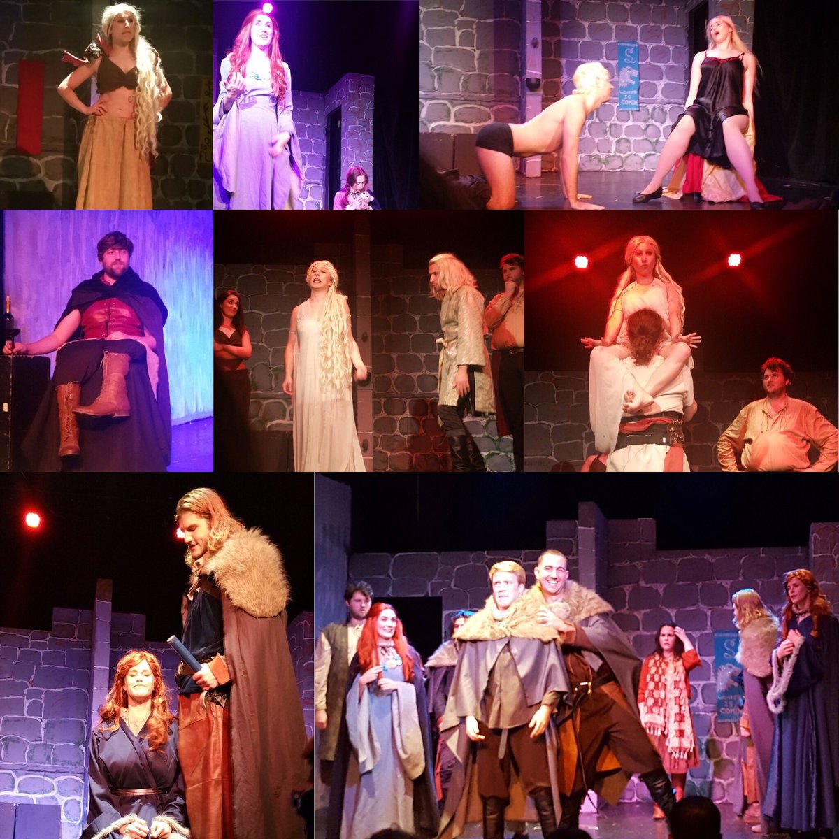 WintersComingMB's tweet photo. #OpeningNight of #WinterisComing
Info &amp; Tickets:
https://t.co/18zehPikZe

📸: @kidfreeweekend &amp; @curiousneo 

#LaThtr #GameofThrones #parody https://t.co/xA1cv9gOFS