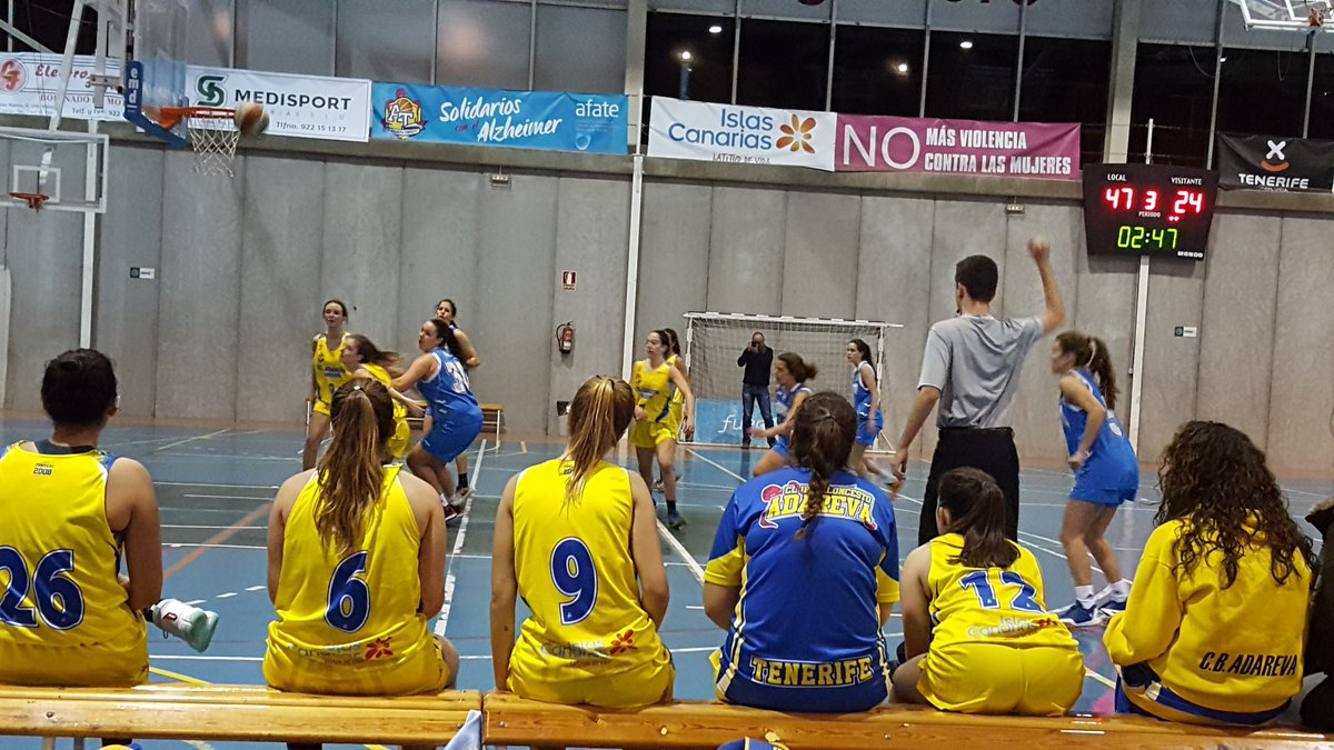CBADAREVA's tweet photo. Final #JunAutFem @CBADAREVA 61 @JuvelagunaCB 37 @BaskeTenerife @FCBaloncesto #ilusiónporelbasket https://t.co/WZGEGeCaTx