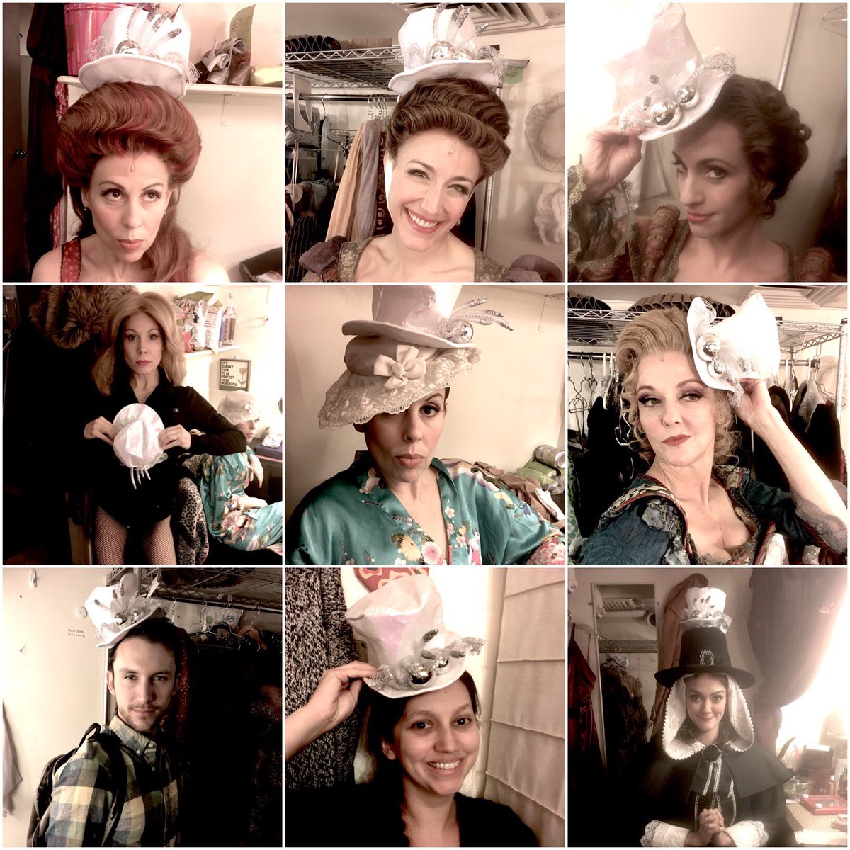 etchysketchyart's tweet photo. Keeping it classy and cool with our favorite Winter top hat. @RottenBroadway #winterstyle #tophat #broadwaybackstage #backstagefun https://t.co/nY06CWt3My