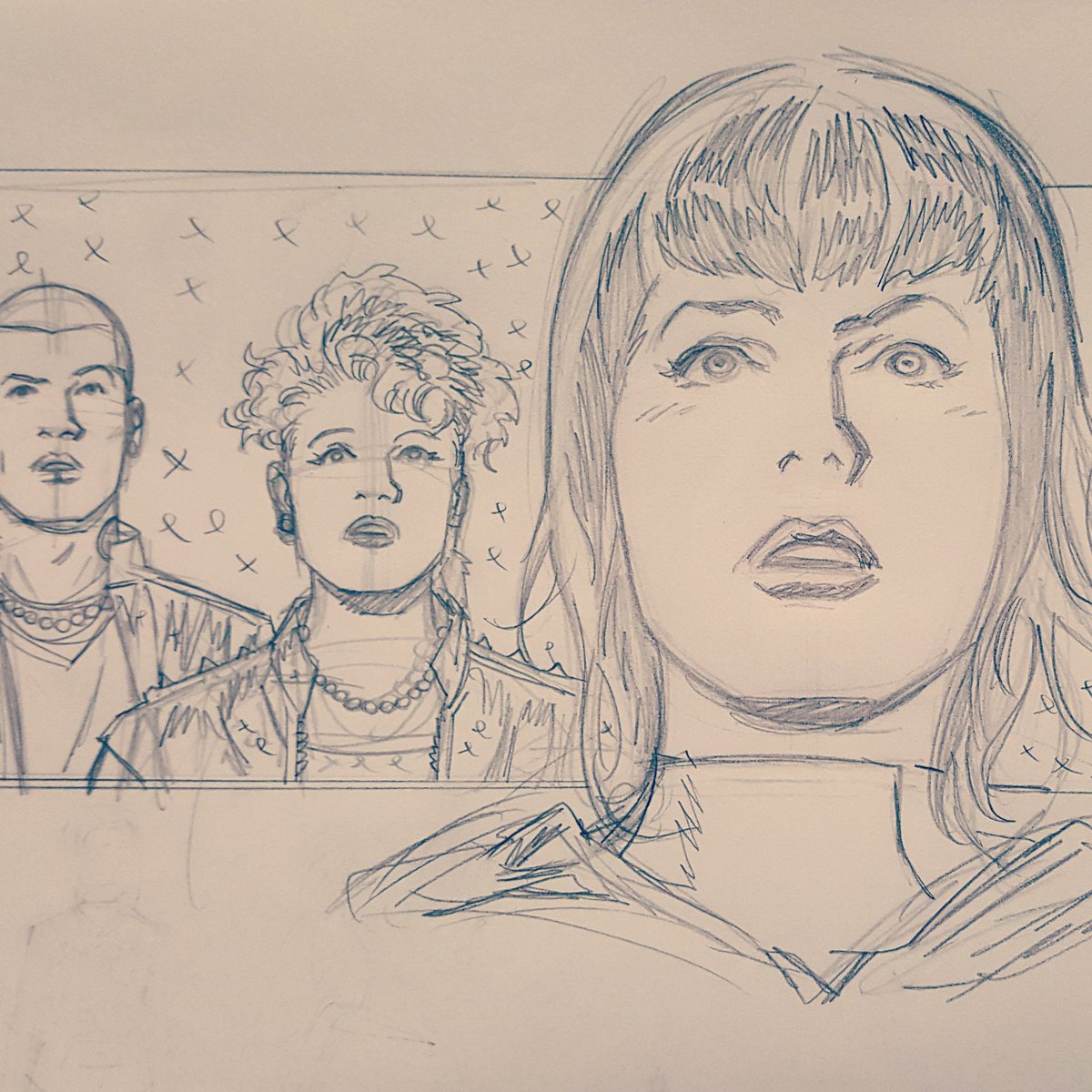 Penciling #hawkeye #marvel #art #pencils 