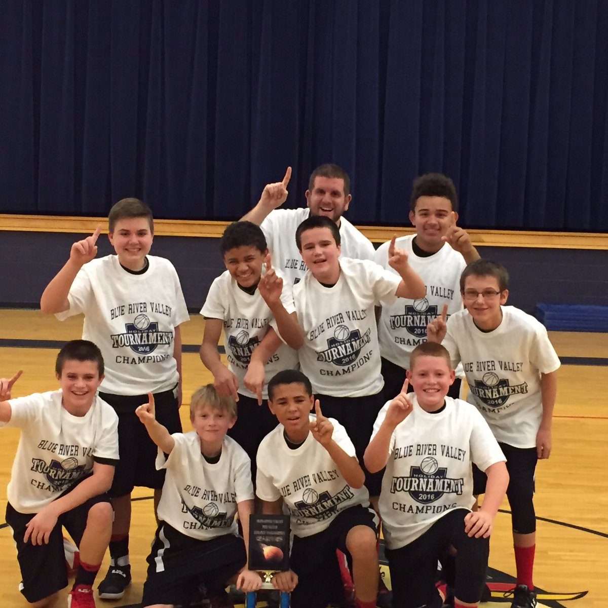 7th Grade Holiday Tourney Champs! <a href="/CAB_Athletics/">Knightstown Athletics</a>