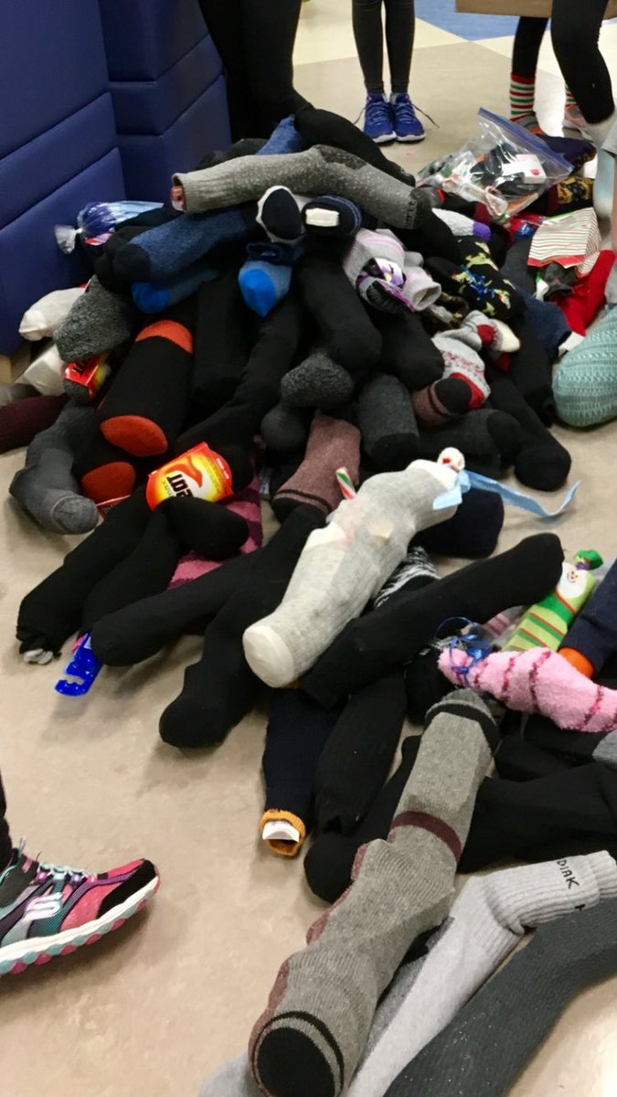 Thanks to our <a href="/RancheView/">RancheView School</a> leaders for the donations of warm socks and items for the Mustard Seed!