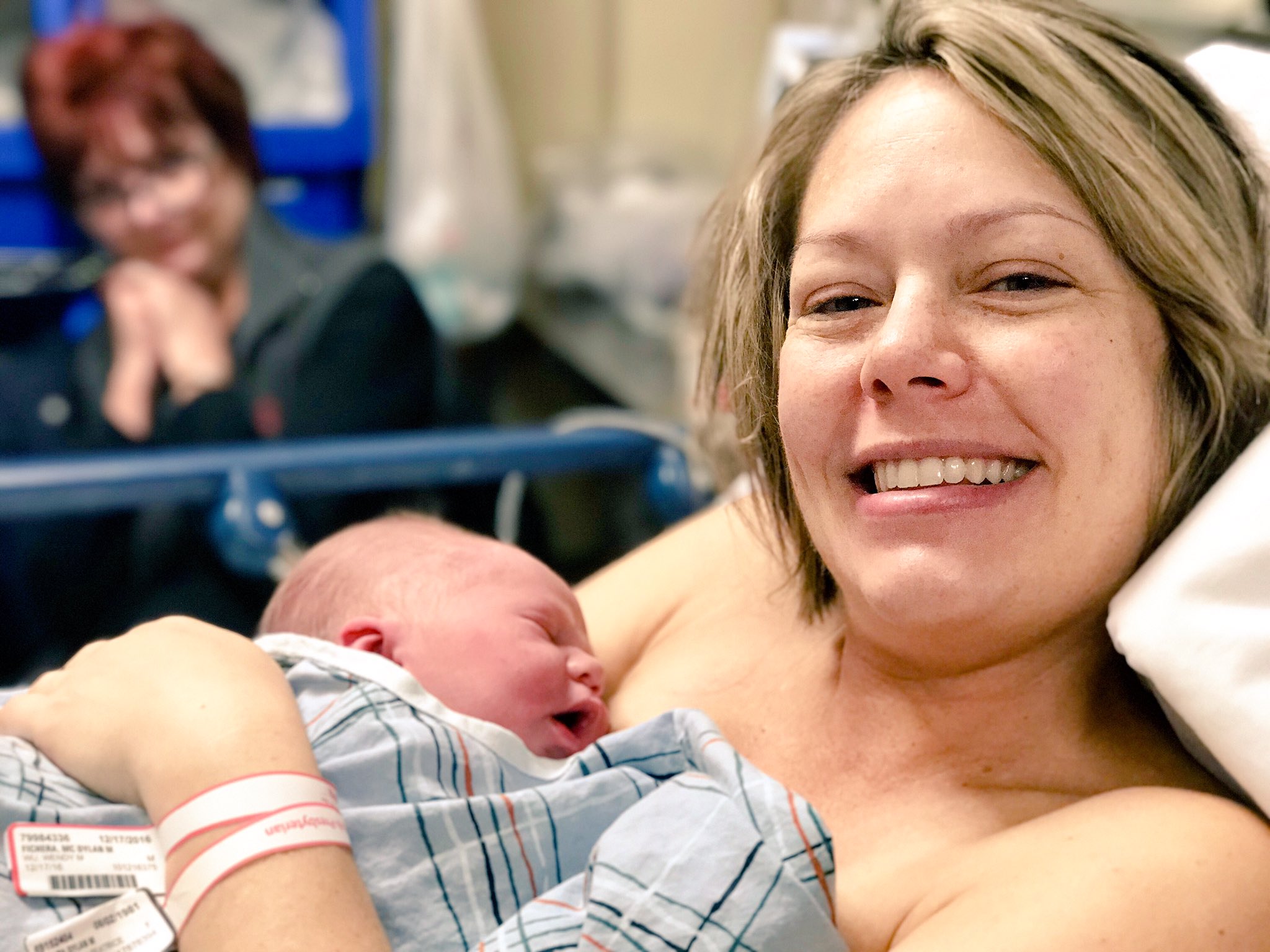 Dylan Dreyer on X: Arriving right on schedule in a snowstorm...the love  our lives is finally here. Meet Calvin Bradley Fichera: 11:52am, 8.3lbs,  20.5 long t.coASYnNRmtMG  X