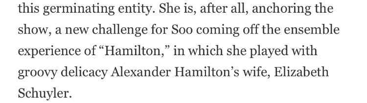 abi_with_a_i's tweet photo. The la times and I have VERY differing opinions on what 'ensemble' means. For them it means the female lead?? Which seems... questionable... https://t.co/k3H8e7JADn