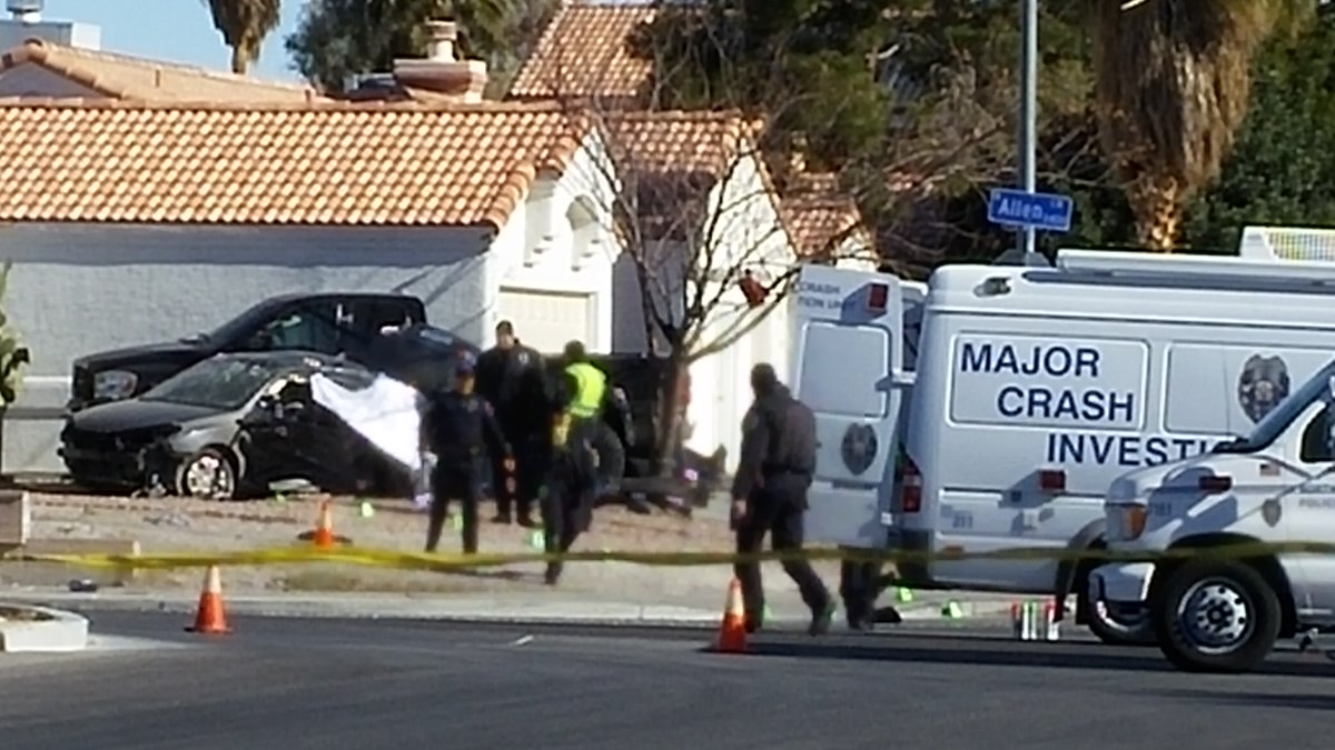 KTNV's tweet photo. UPDATE: 3 dead, 3 injured in North Las Vegas crash https://t.co/7TBIA5Xj6E https://t.co/2ZwpgXDPpJ