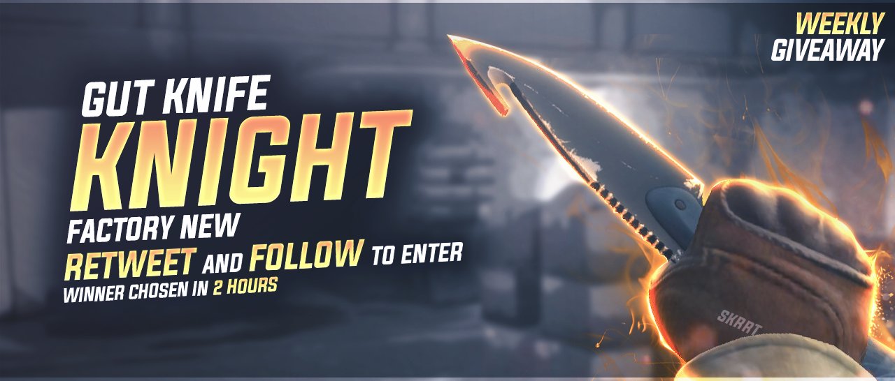 CSGOEmpire on X: Another giveaway! We'll be giving away one of the FN  Stattrak Tiger Tooths at 5000 retweets. Follow & RT to enter, good luck!   / X