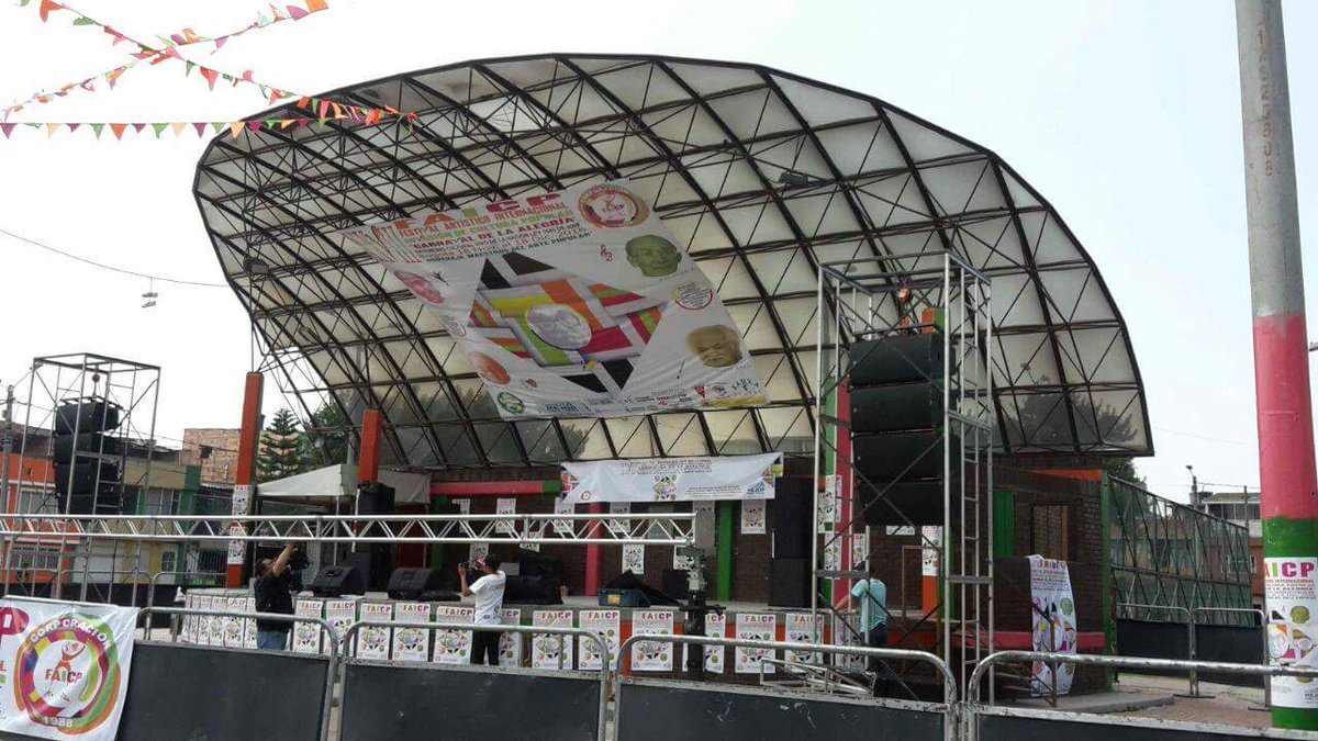 Y tooodo listo para ésta noche
7:00p.m
Parque de las Artes Tchyminigagua 

Dirección Cra 80 k # 72
Y tranquilos que es Gratis