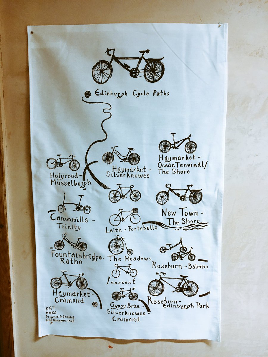 Keith_AThompson's tweet photo. #edinburghCyclePaths #edinburgh #bicycles #cyclepaths #design #silverknowes #trinity #stockbridge and more finally #Scotland @sustrans https://t.co/twX7c4qDWz
