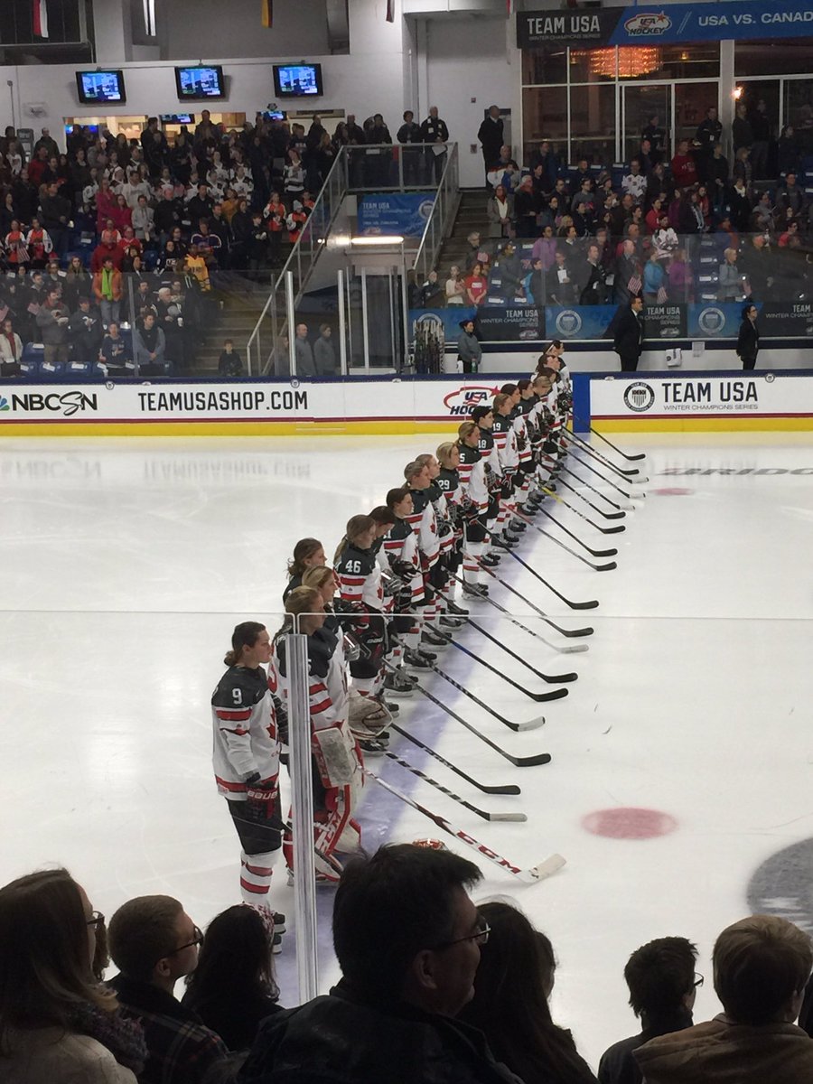 #NSSboyshockey in Plymouth Michigan to watch Team Canada play Team USA. <a href="/PrincipalNSS/">Adam Marshall</a>