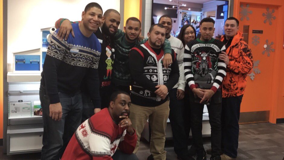 fern_garces's tweet photo. Happy Holidays from The PLM Team @real_omar7 @LiveFreeOrDL https://t.co/Q6mDwROeOg