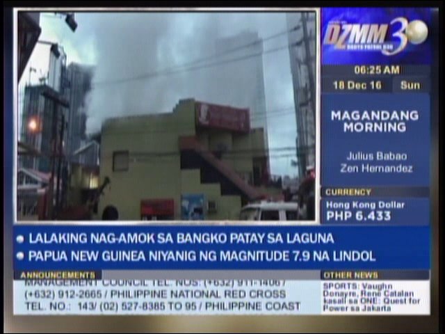 Sunog sa isang restaurant sa Jupiter St., Makati City, under control na | Ulat ni @ernie_manio