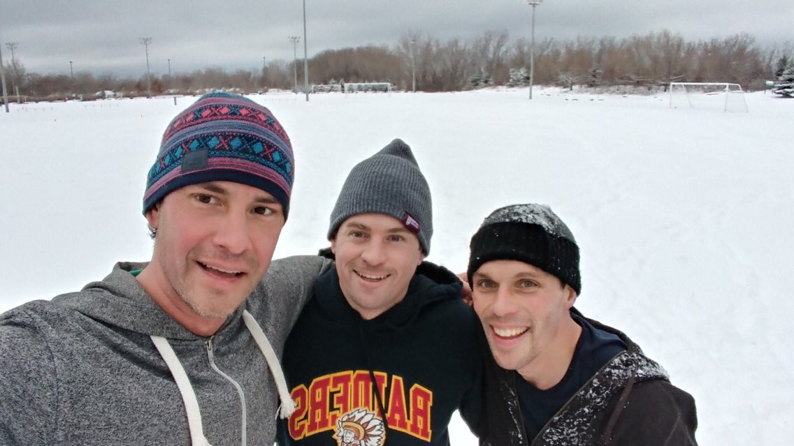 Never too old to practise laying out...in the right conditions.