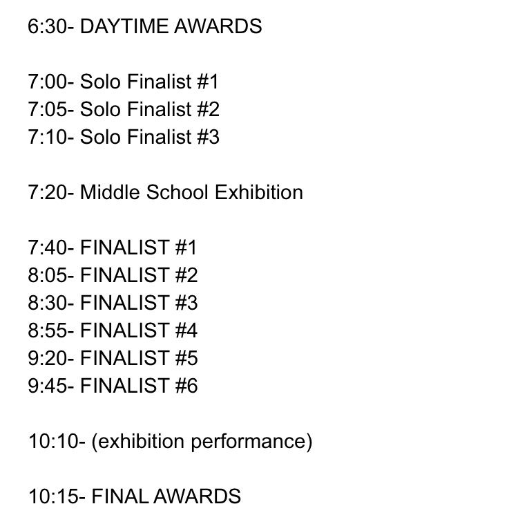 MuscatineComp's tweet image. #RCS17 SCHEDULE! The countdown begins!!!