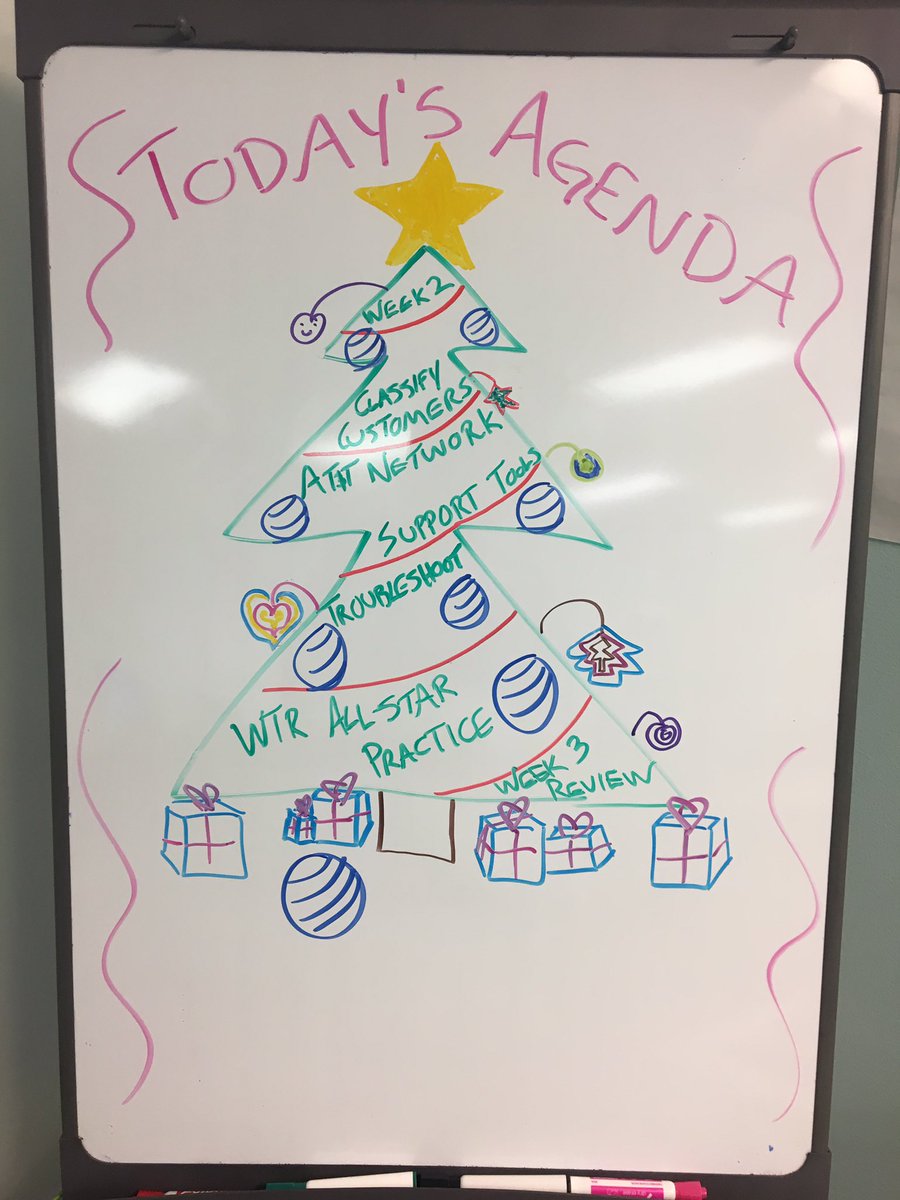 JustChrisRead's tweet image. It's the small things that make class fun!! We added ornaments and decorations as the day went on! #TUProud #FunAndEffective