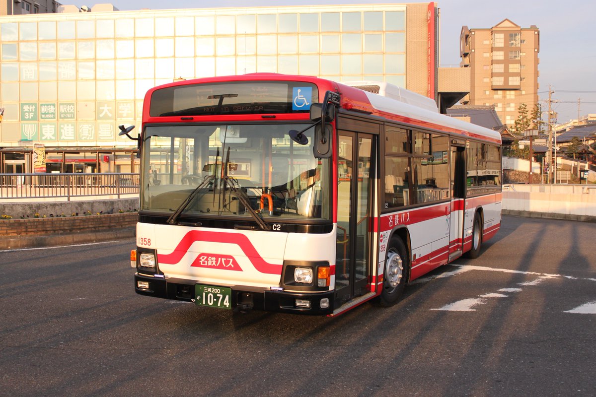 名鉄バス 1358号車 名神ロードのバス図録