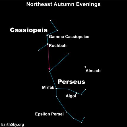 earthskyscience's tweet image. Star of the week: Mirfak bit.ly/2hsKs8w
Not as famous as Argol-brother star in Perseus-but easier to find &amp;amp; can guide you to Algol