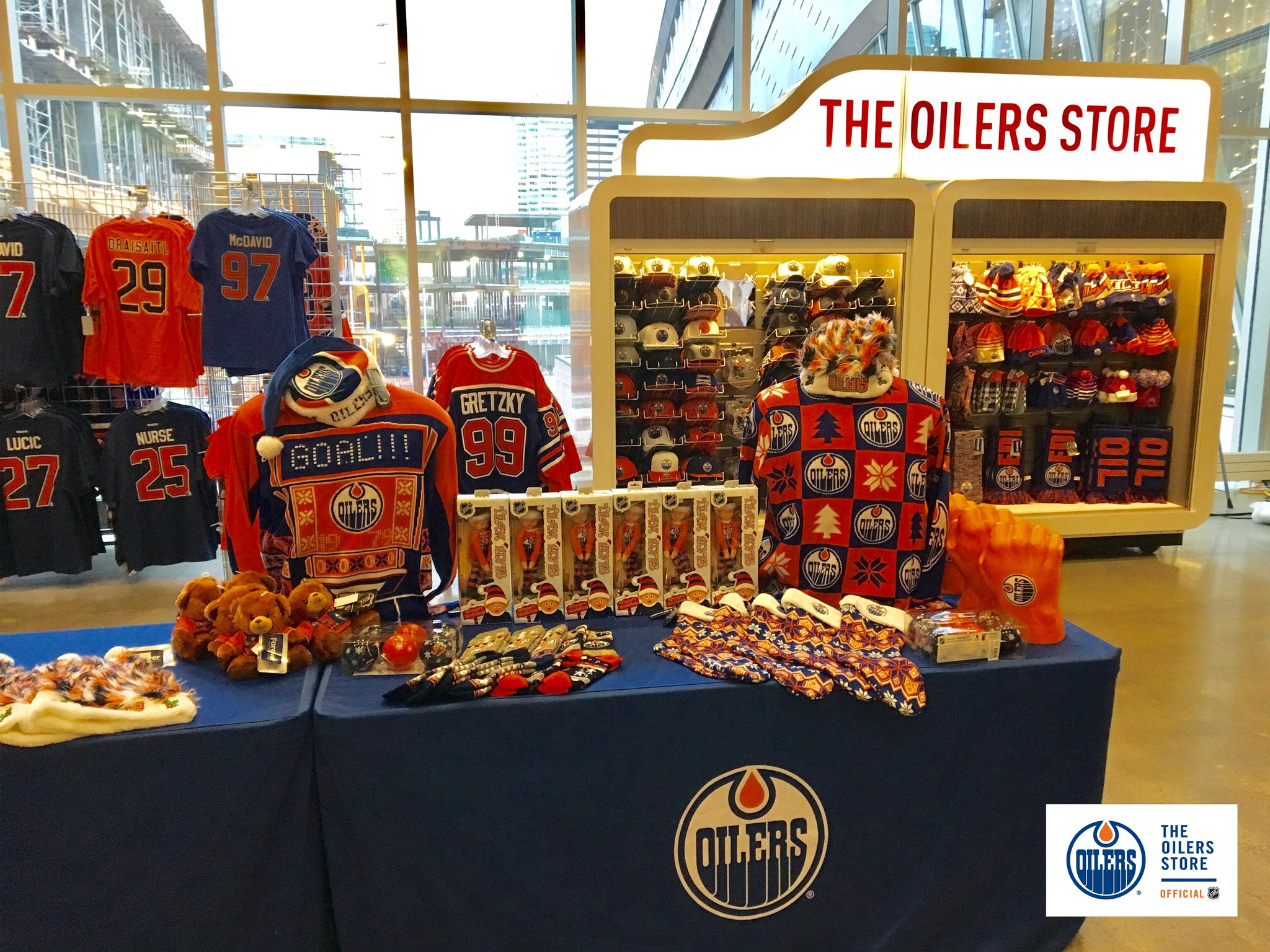 Edmonton Oilers on X: Holiday shopping?! The #Oilers Store will have a  public pop-up location this Sat & Sun in @RogersPlace's Ford Hall  starting at 4pm!  / X
