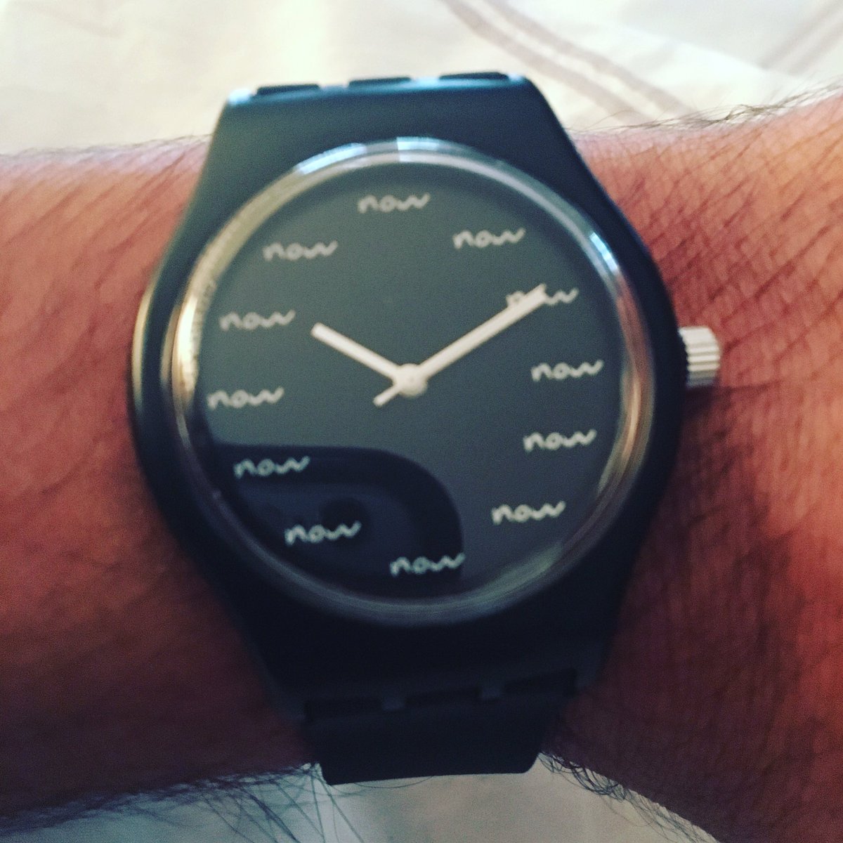 Thanks to my friends <a href="/stealtimeback/">timebandit</a> for this cool watch reminding me to be in the present!