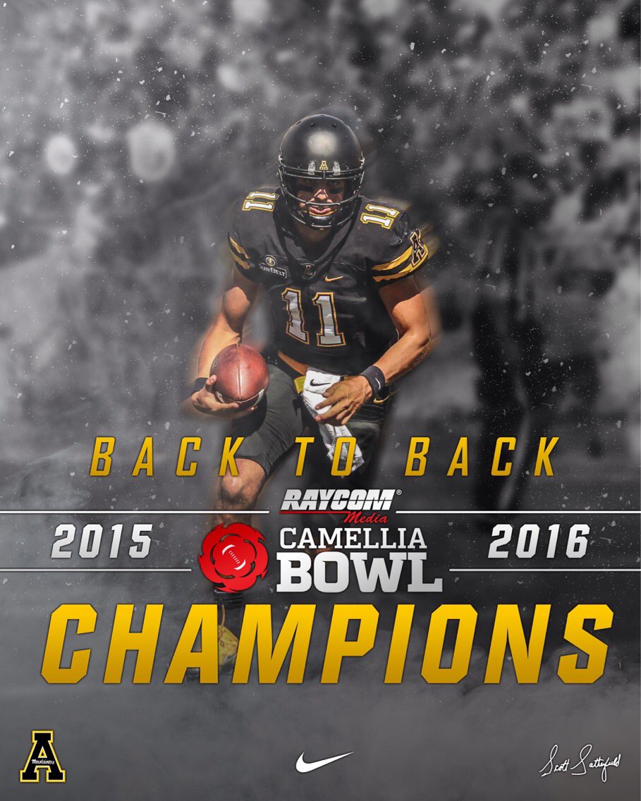 AppState_FB's tweet image. 💥Boom💥

10 Wins ✔️
@SunBelt Champs ✔️
@CamelliaBowl Champs ✔️

#HistoryHappensHere
#RQ2K16 
#WeRideTogether 
#DefineTheMoment